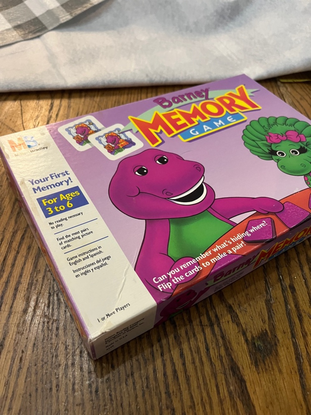 Memory Matching Game - Purple Character Kids Puzzle